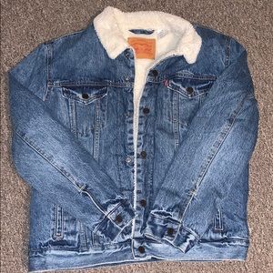 Levi’s Sherpa Denim Jacket